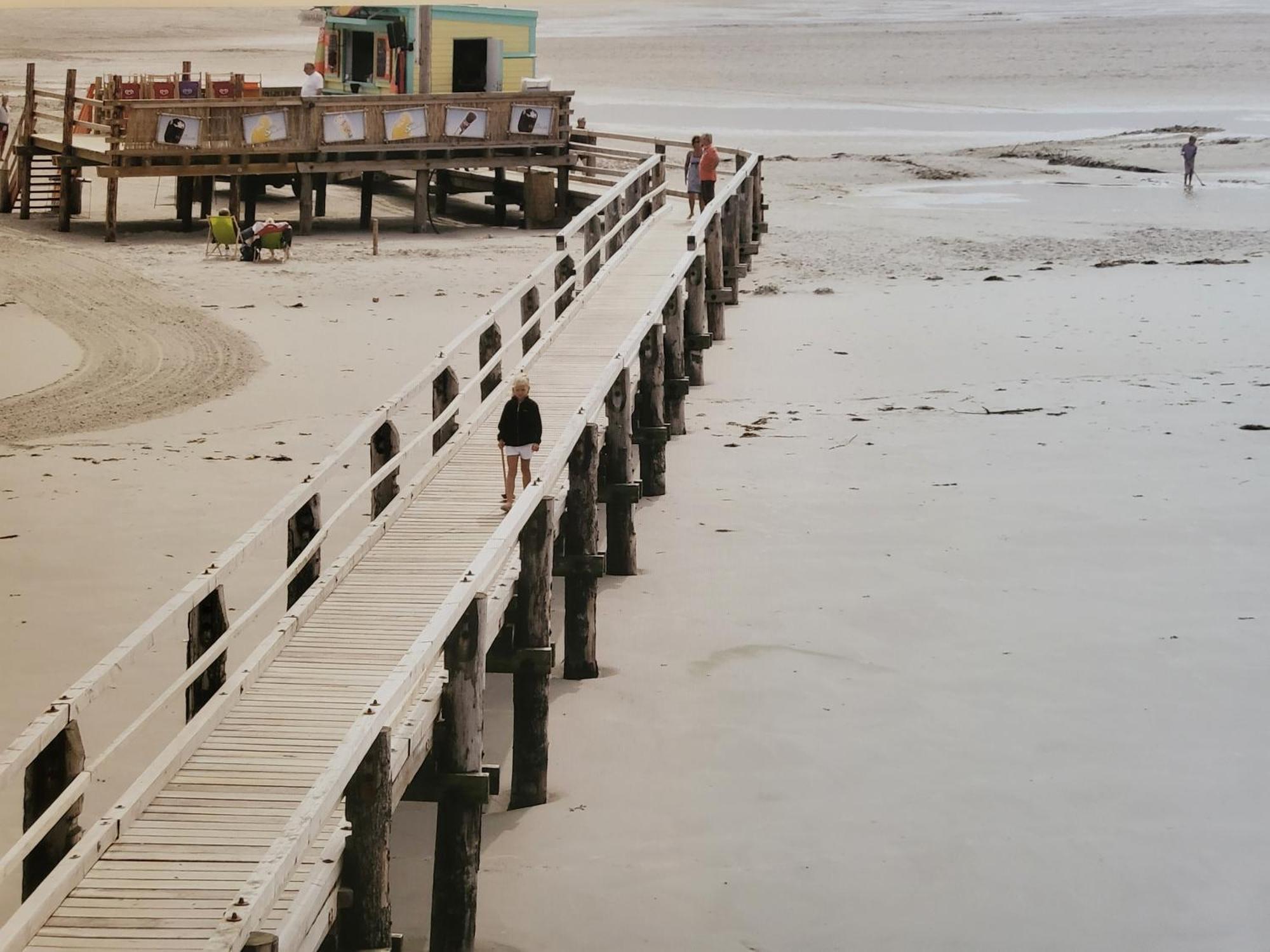 Ferienwohnung "Strandschnecke" Im Haus Hallig Oland Sankt Peter-Ording Exterior foto