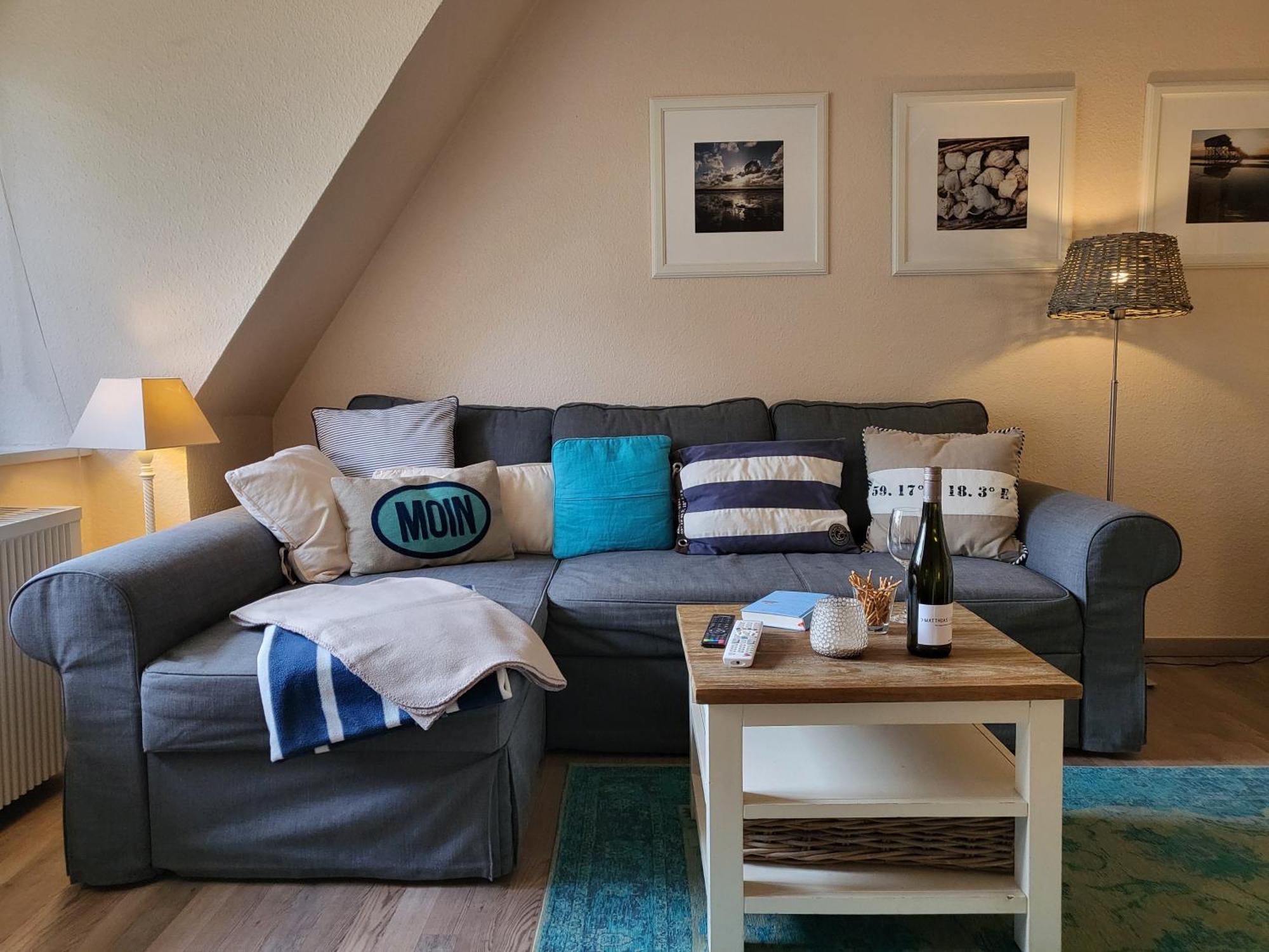 Ferienwohnung "Strandschnecke" Im Haus Hallig Oland Sankt Peter-Ording Exterior foto